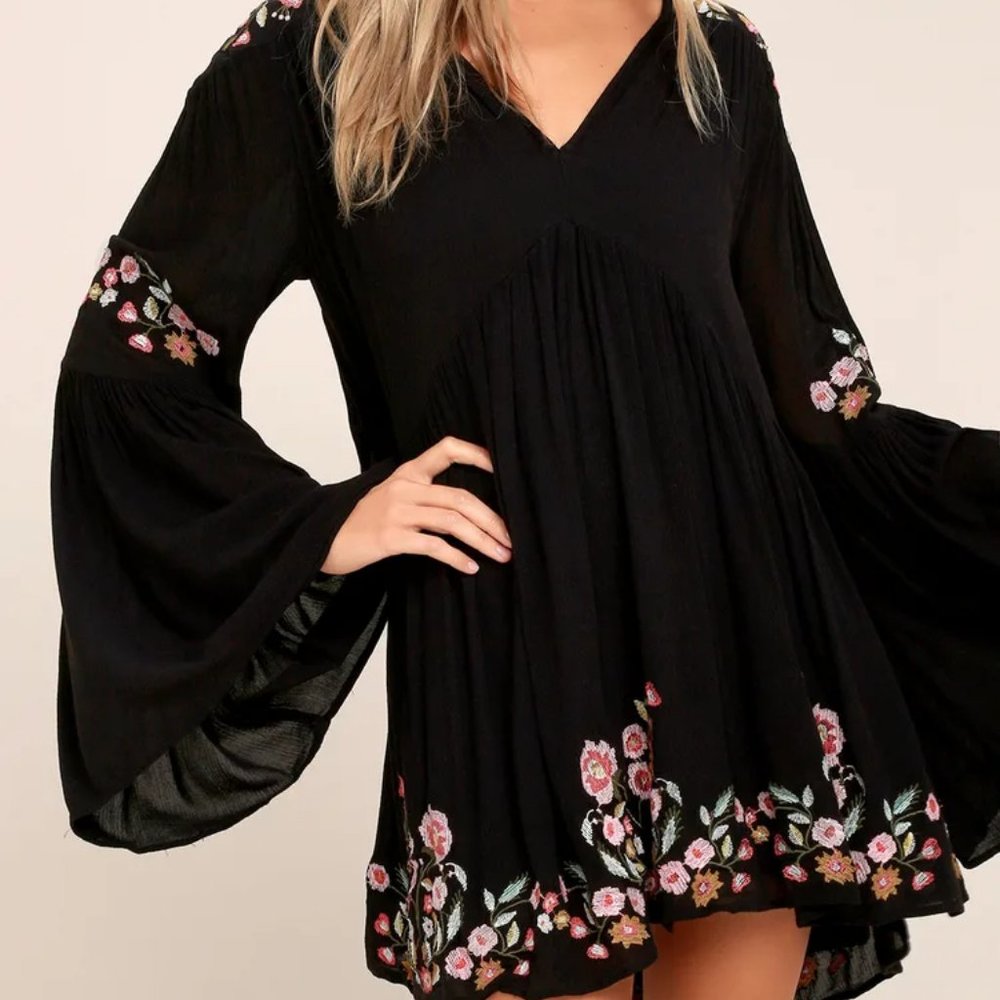 Free People Te Amo Mini Dress